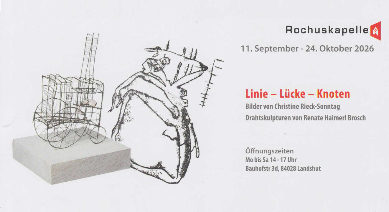 Linie - Lücke - Knoten in der Rochuskapelle